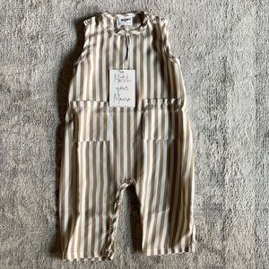 Mumu Mini Striped Romper 6-12mo